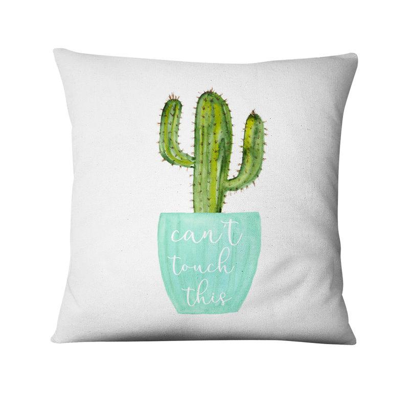 Coussin motif Cactus Déco-exotique.fr