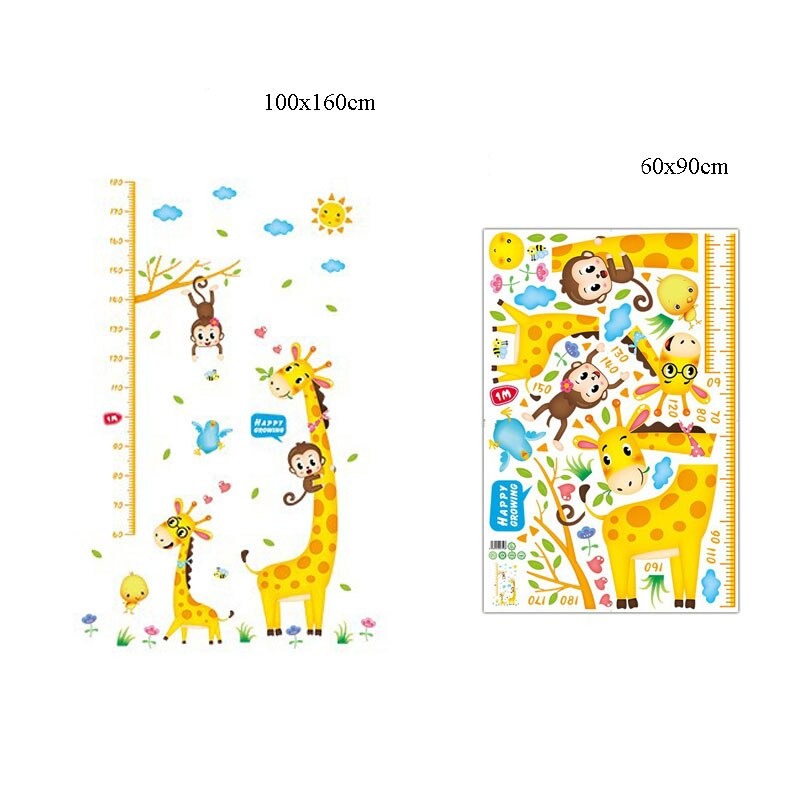 Toise Girafe et Singe Déco-exotique.fr