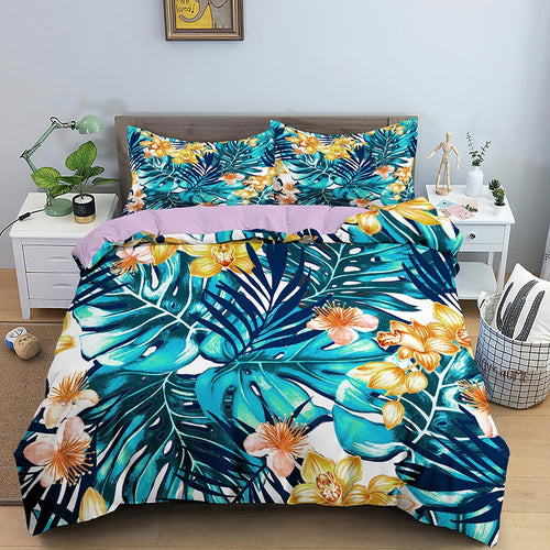 Housse de couette Tropical Vibes Déco-exotique.fr
