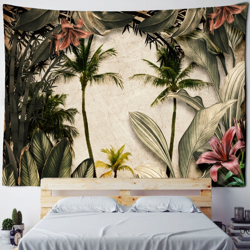 Tenture Murale Jungle Chic Déco-exotique.fr