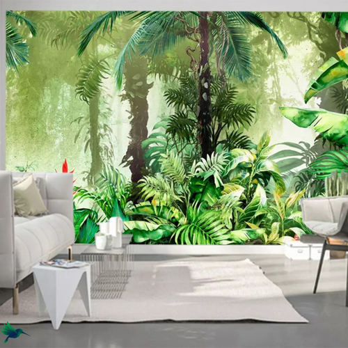 Papier peint Foret Tropical Déco-exotique.fr