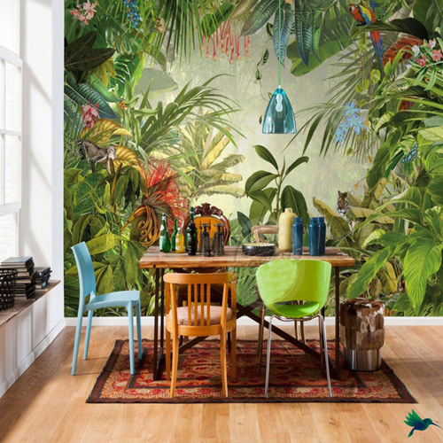 Papier peint Jungle Tropicale Déco-exotique.fr