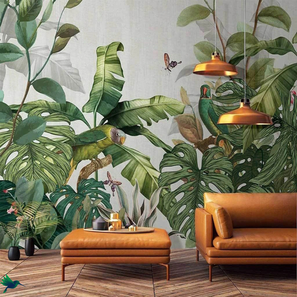 Papier peint Motif Jungle Déco-exotique.fr