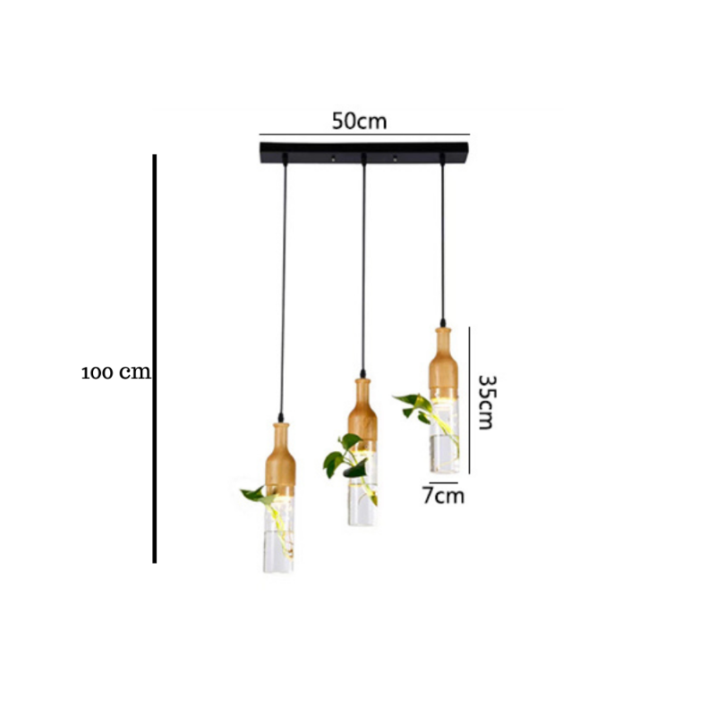 Plafonnier Plante Déco-exotique.fr