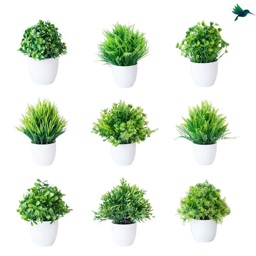 Plante artificielle Pot Blanc Déco-exotique.fr