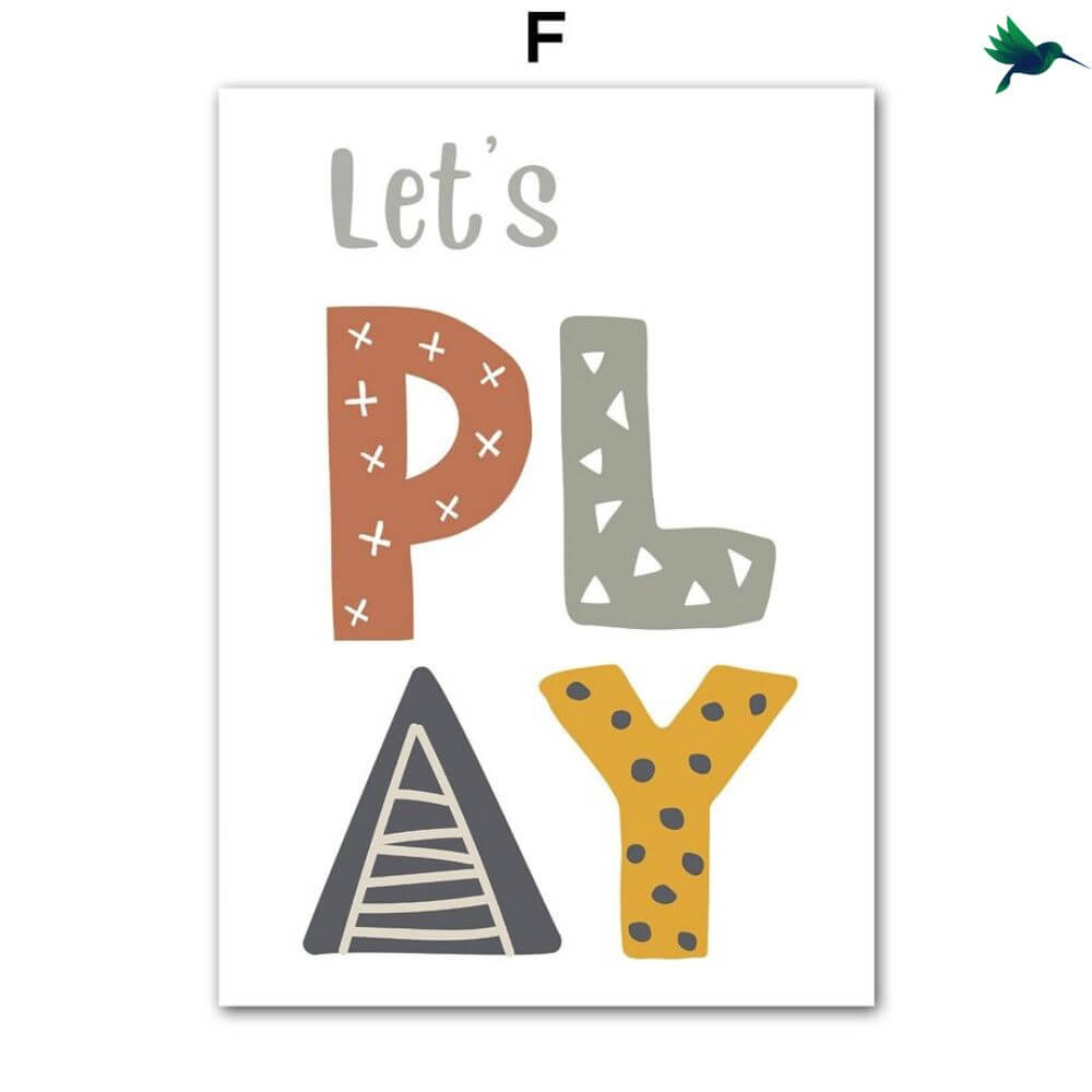 Poster Animaux Savane Déco-exotique.fr