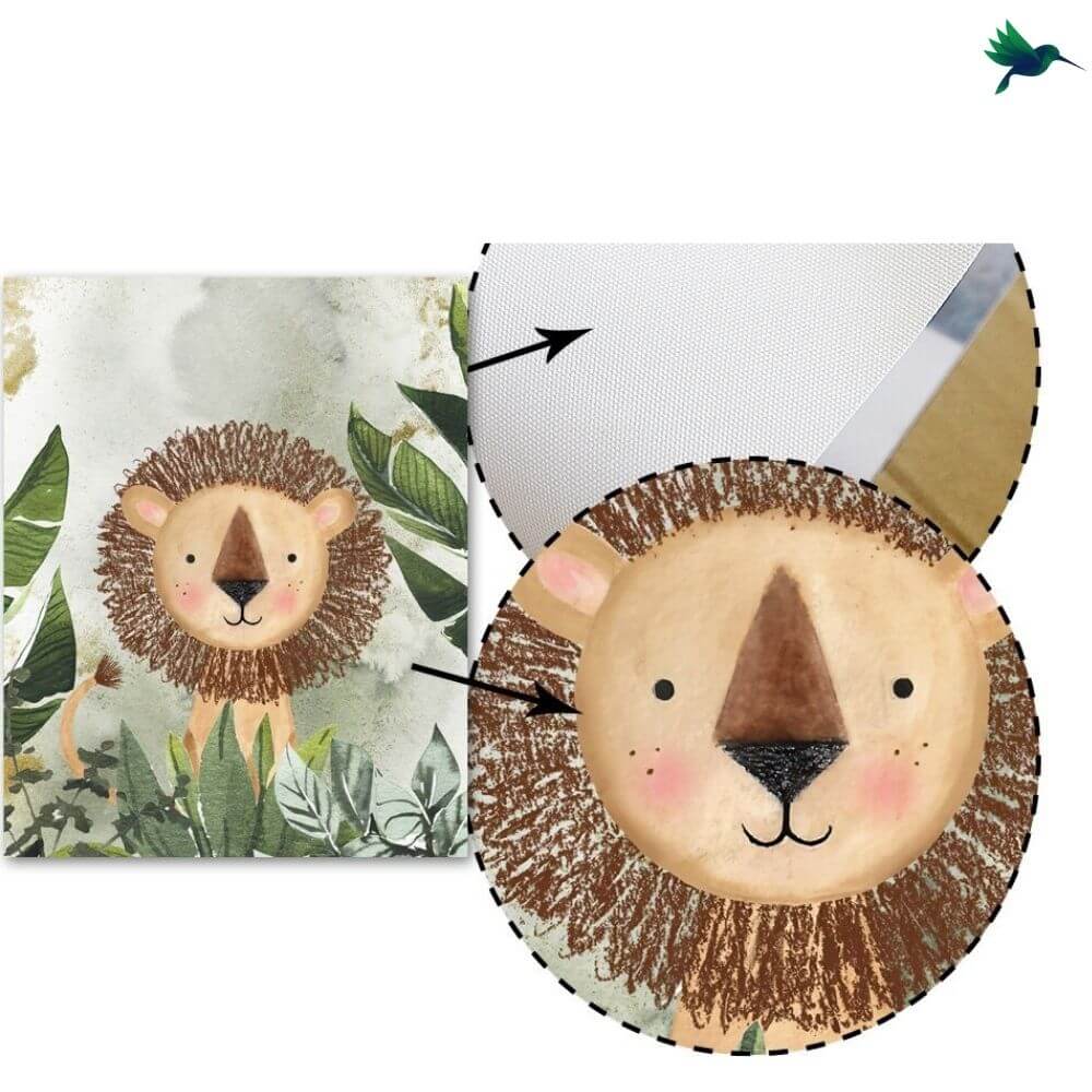 Poster Jungle Enfant Déco-exotique.fr