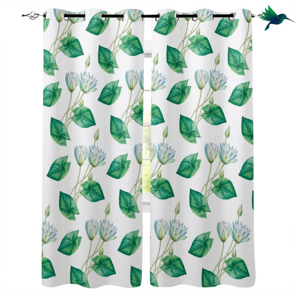 Rideau feuille de Lotus Déco-exotique.fr