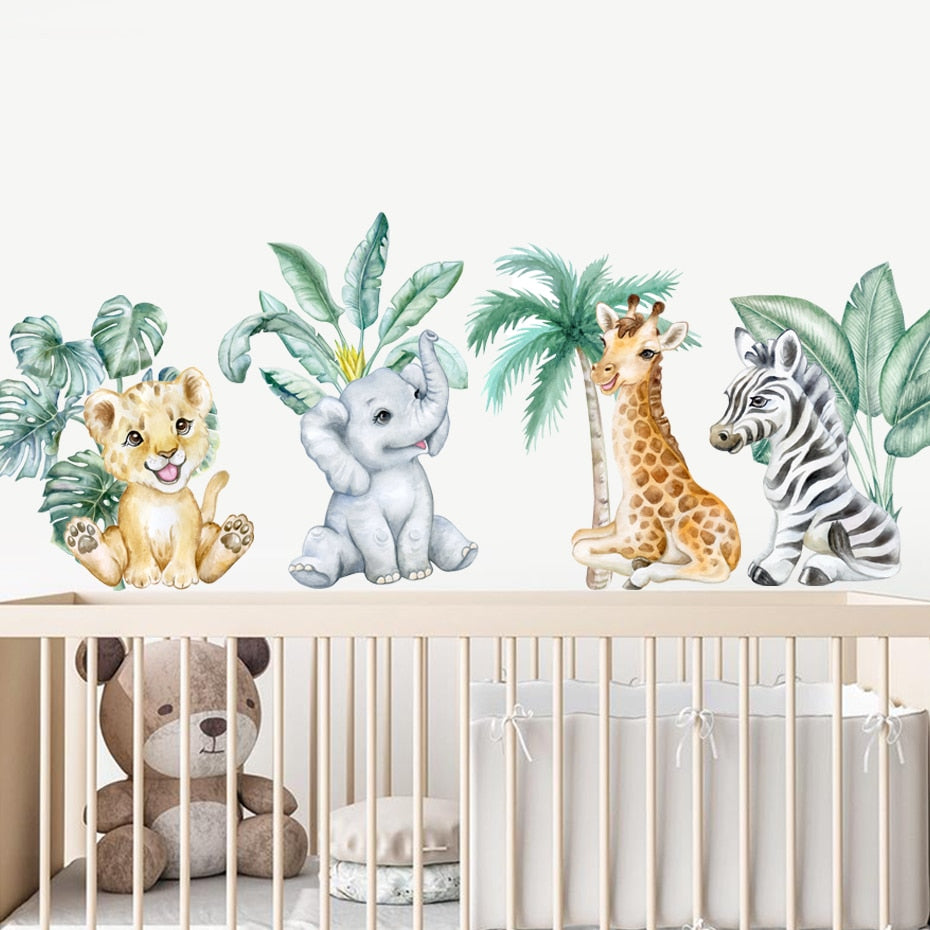 Stickers Animaux Savane Déco-exotique.fr