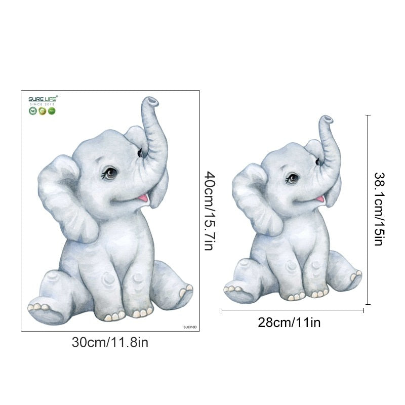 Stickers Bébé Animaux Jungle Déco-exotique.fr