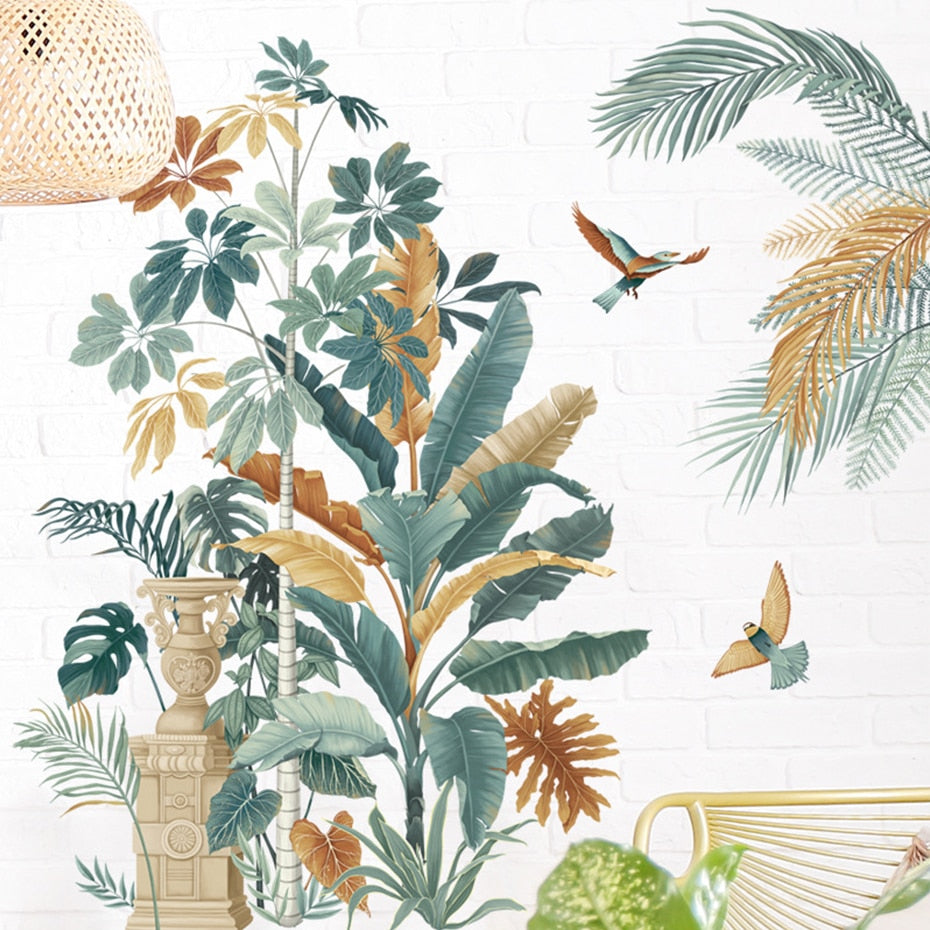 Autocollant Jungle- Déco Exotique