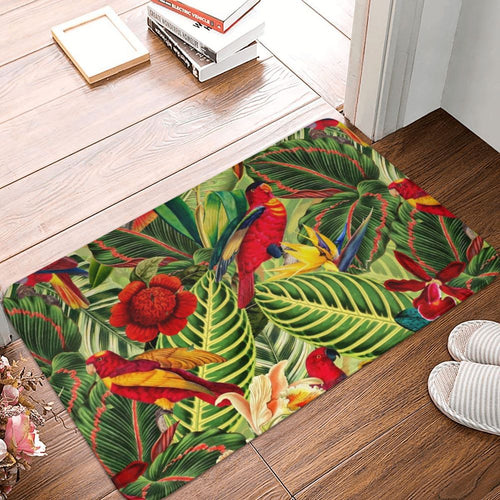 Tapis Jungle Perroquet Déco-exotique.fr