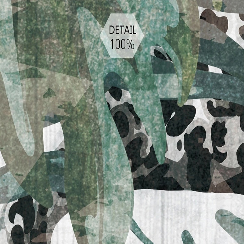 Papier peint Jungle Léopard Déco-exotique.fr