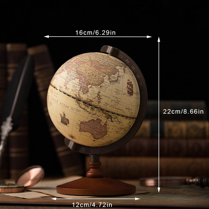 Globe terrestre Déco vintage Déco-exotique.fr