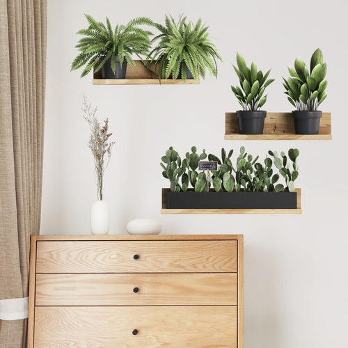 Stickers muraux Plantes Étagère Déco-exotique.fr