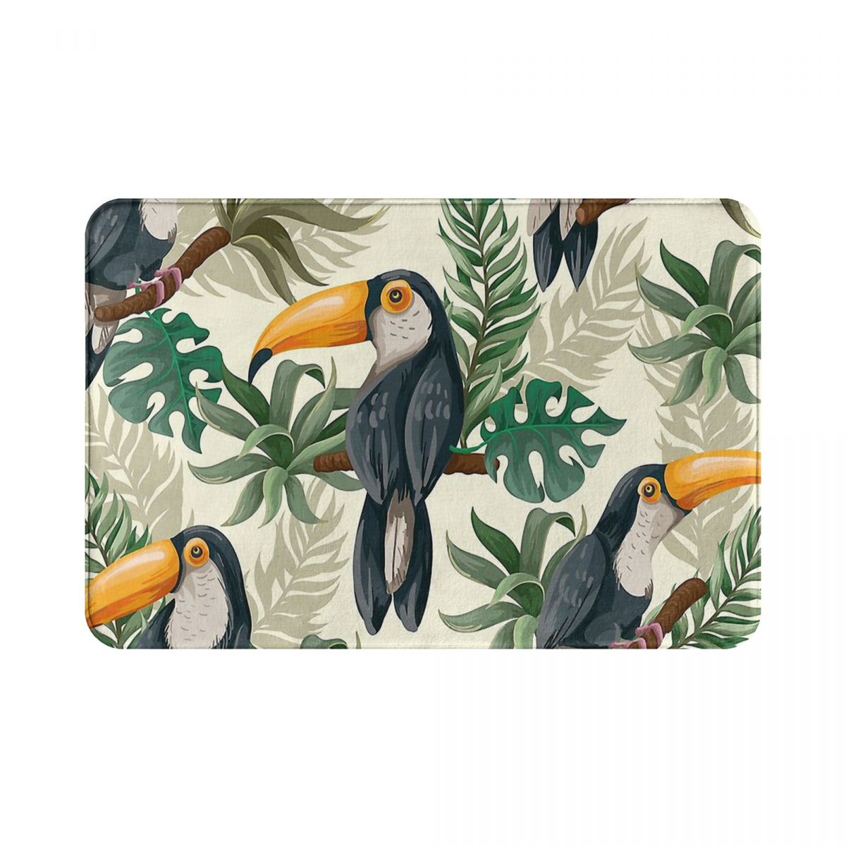 Paillasson motif Toucan Déco-exotique.fr