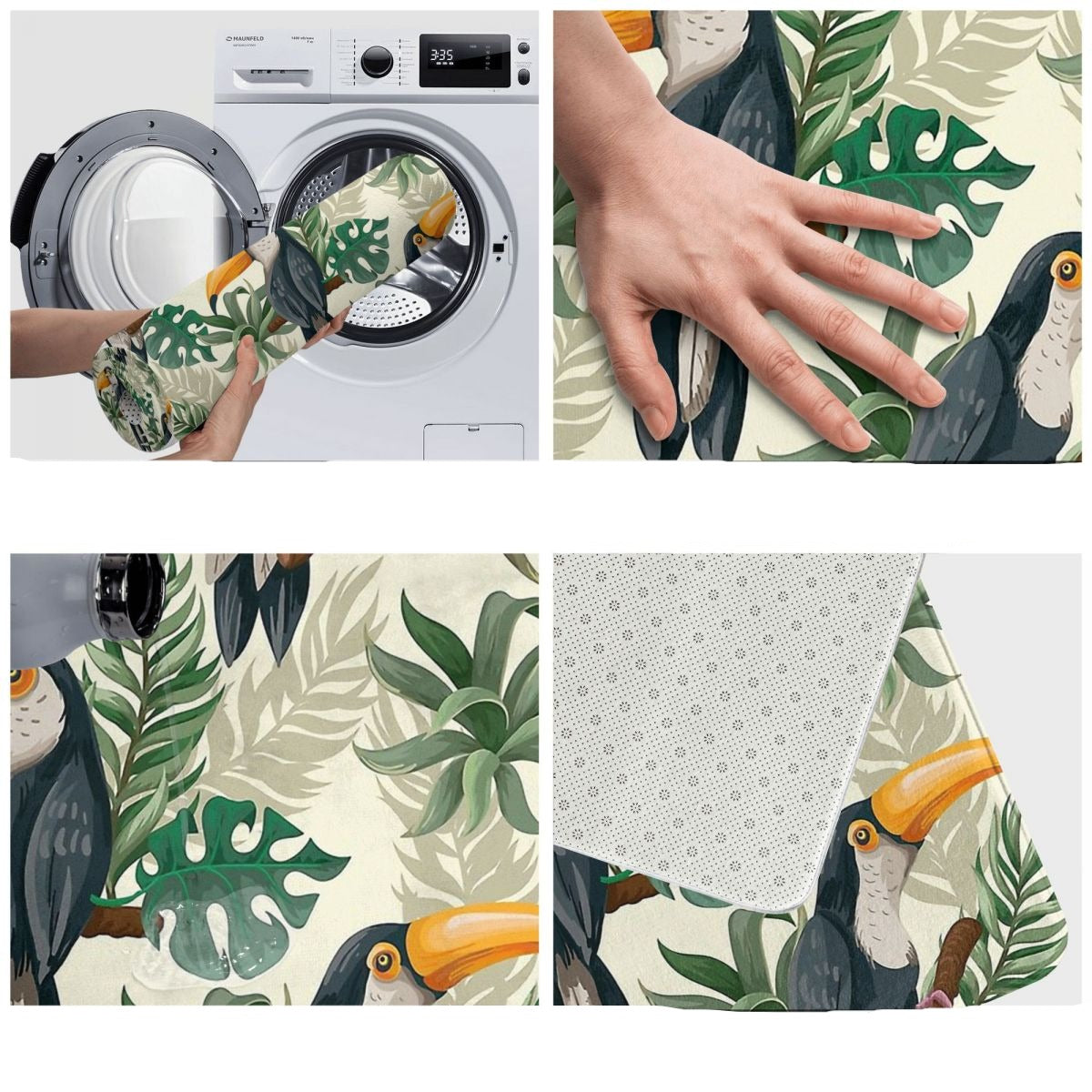 Paillasson motif Toucan Déco-exotique.fr
