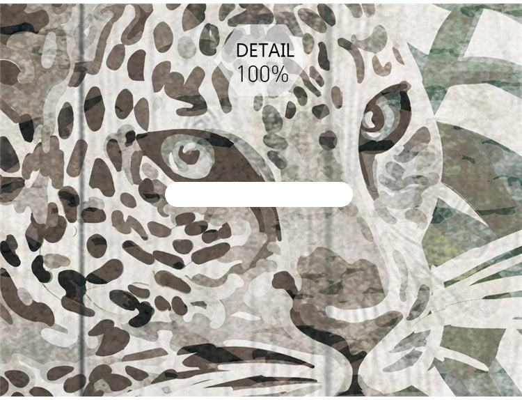 Papier peint Jungle Léopard Déco-exotique.fr