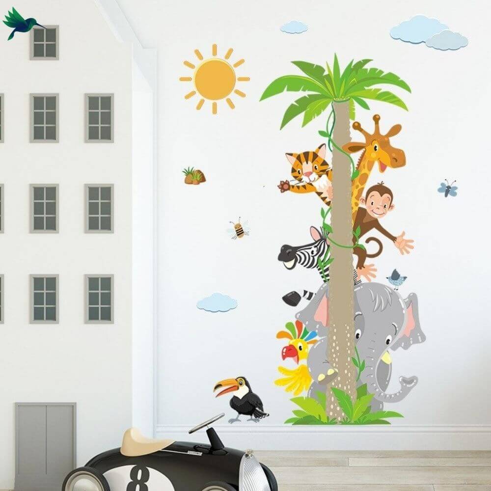 Stickers Jungle Enfant Déco-exotique.fr