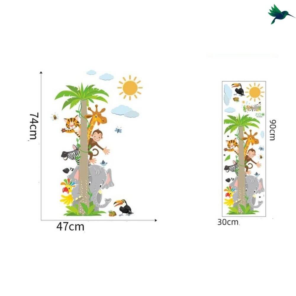 Stickers Jungle Enfant Déco-exotique.fr