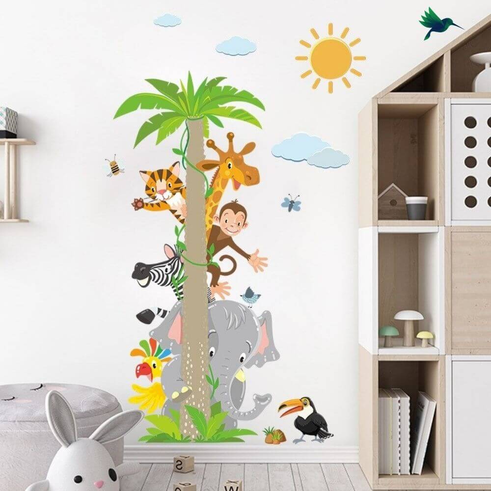 Stickers Jungle Enfant Déco-exotique.fr