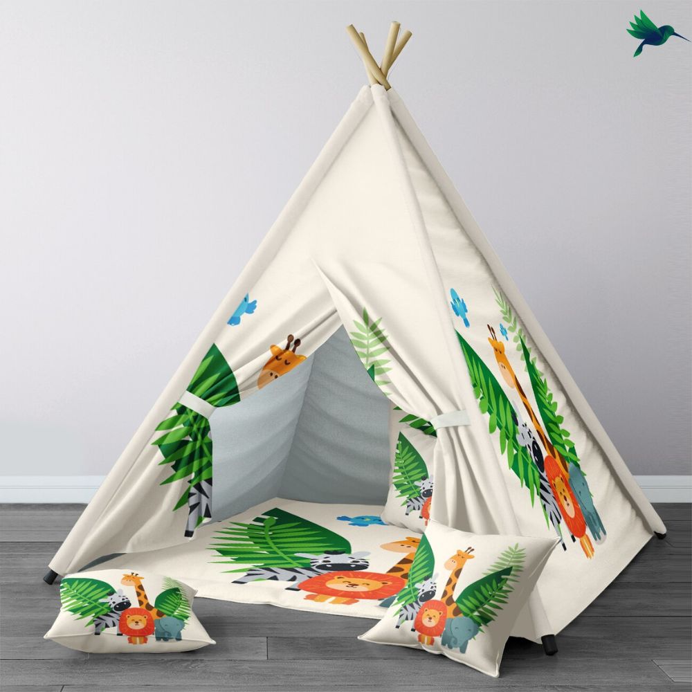 Tipi Jungle Savane Déco-exotique.fr