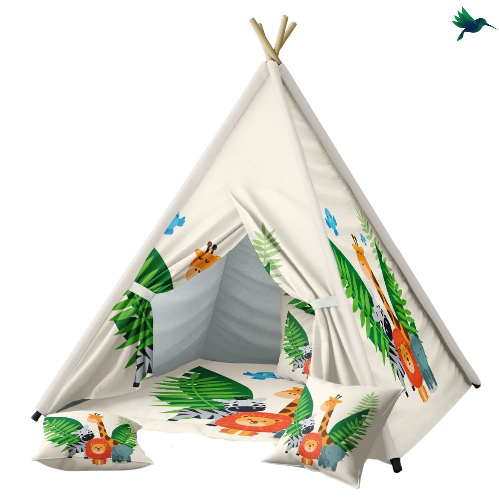 Tipi Jungle Savane Déco-exotique.fr