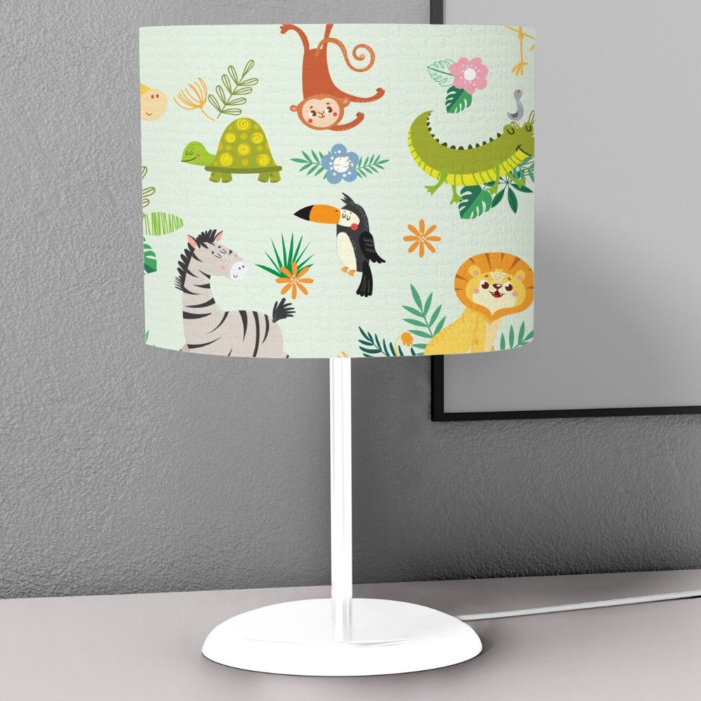 Abat jour Jungle Bébé Déco-exotique.fr