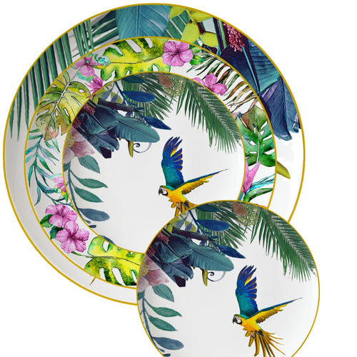 Vaisselle tropicale Déco-exotique.fr
