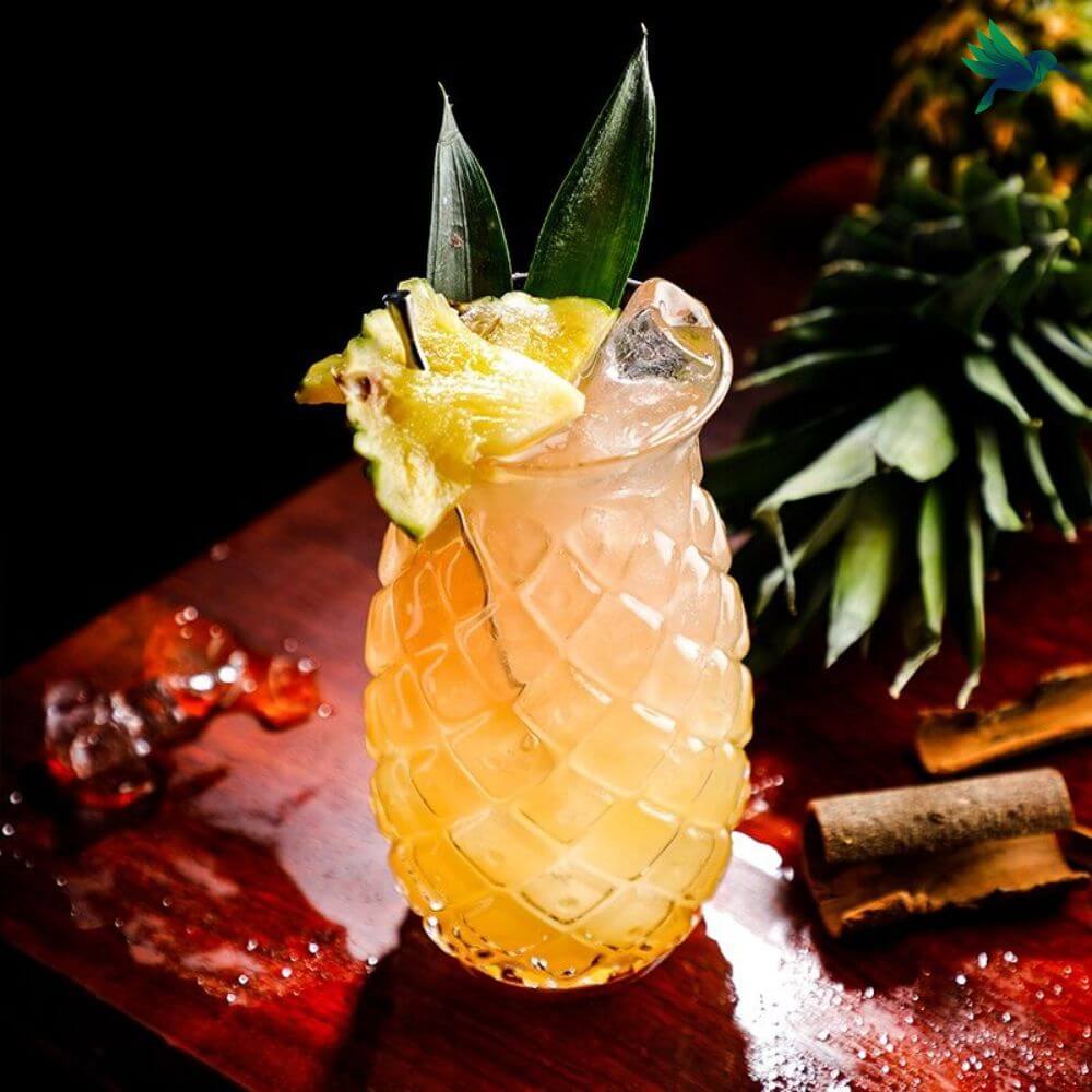 Verre Cocktail Ananas Déco-exotique.fr