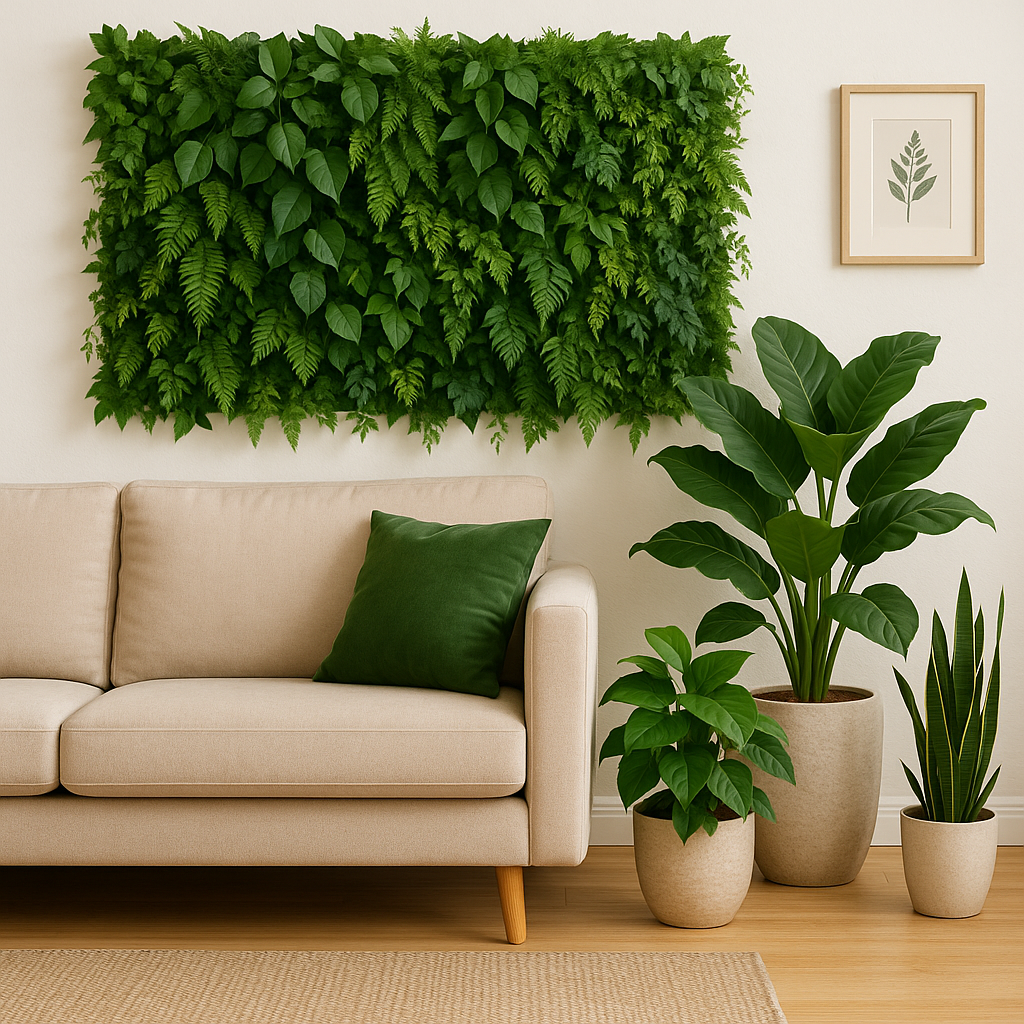 La décoration végétale  une invitation à la nature sans entretien Déco-exotique.fr