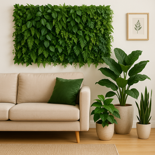 La décoration végétale  une invitation à la nature sans entretien Déco-exotique.fr