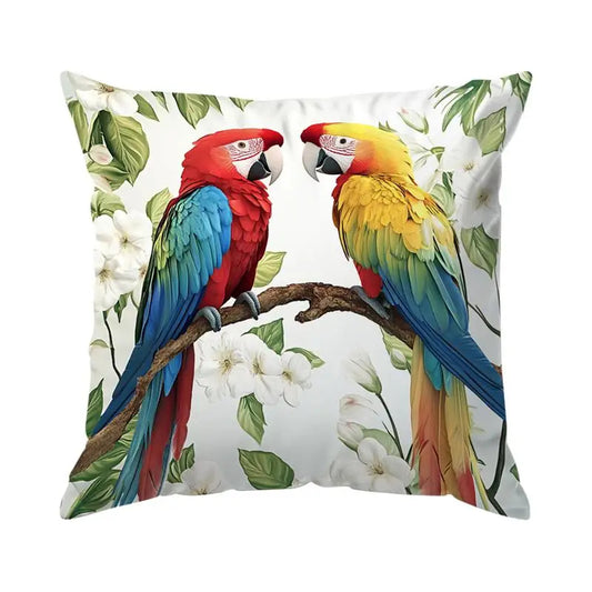 Coussin Perroquet