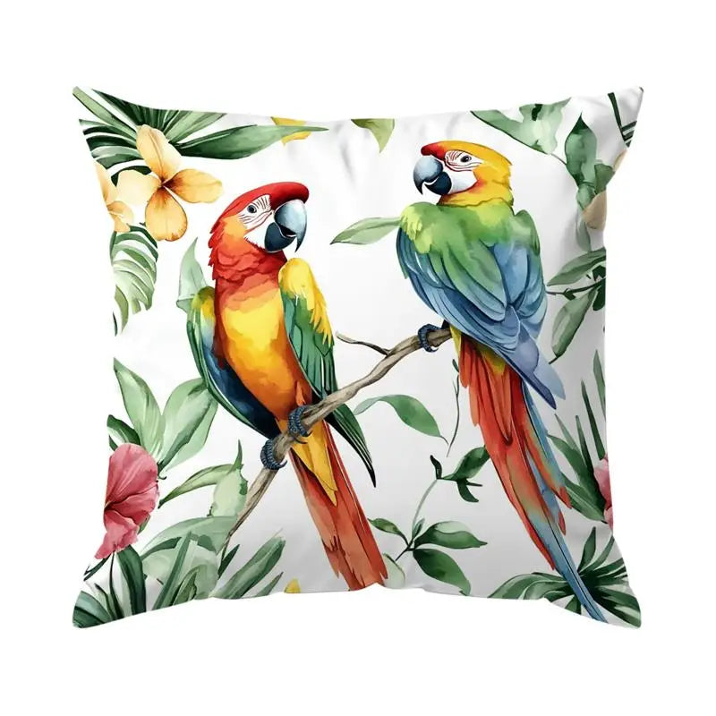 Coussin Perroquet