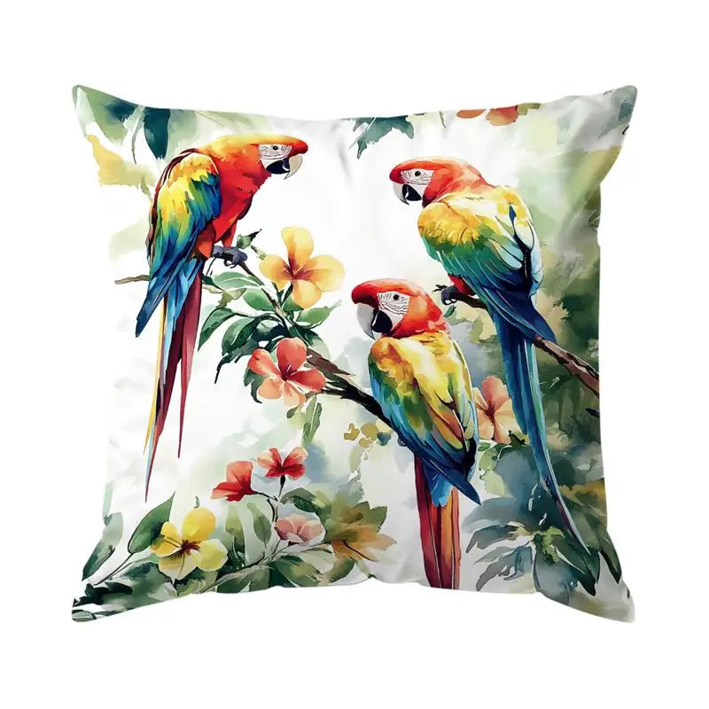 Coussin Perroquet