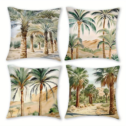 Coussin Palmier Vintage