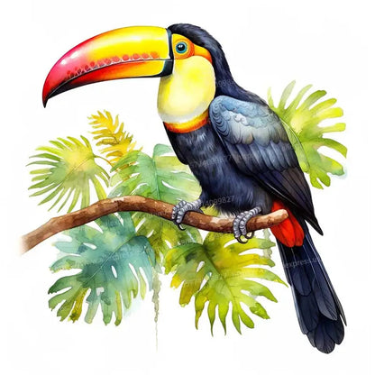 Stickers Toucan-Déco Exotique