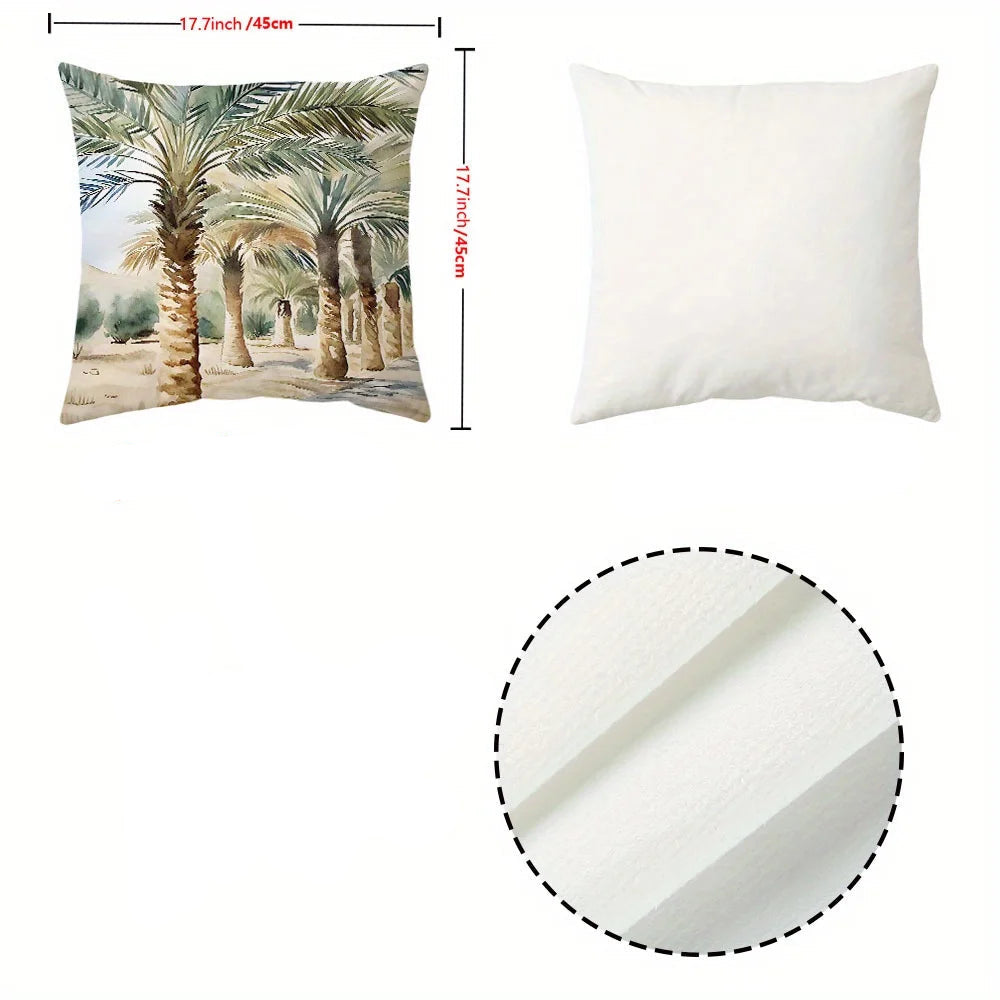 Coussin Palmier Vintage