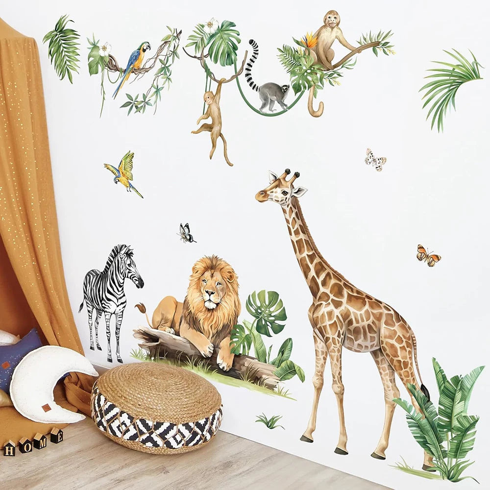 Stickers muraux Animaux Jungle