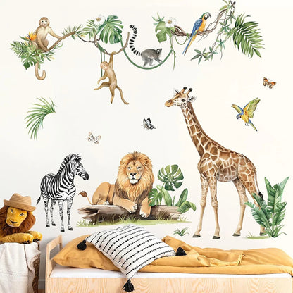 Stickers muraux Animaux Jungle