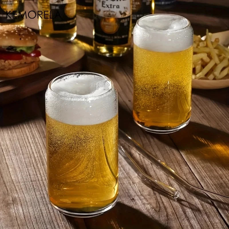 Gobelet en Verre avec Couvercle et Paille-Déco Exotique