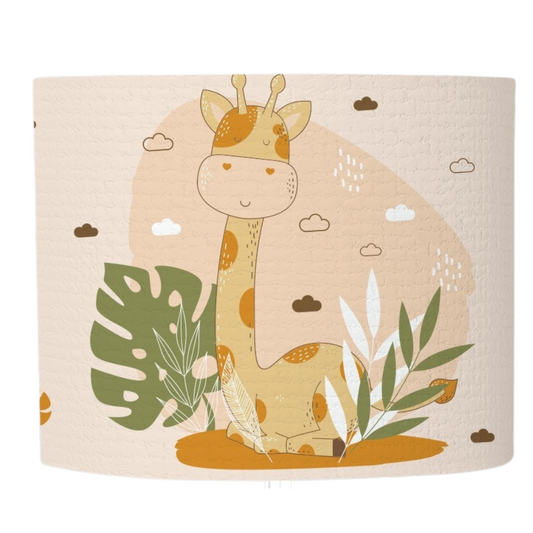 Abat jour Jungle Girafe Déco-exotique.fr