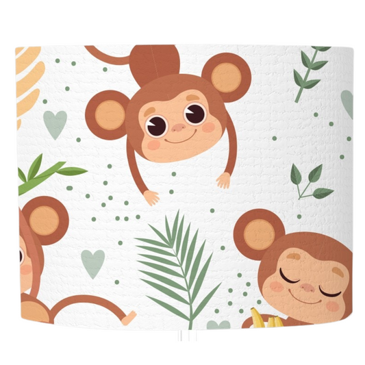 Abat jour Jungle Singe Suspendu Déco-exotique.fr