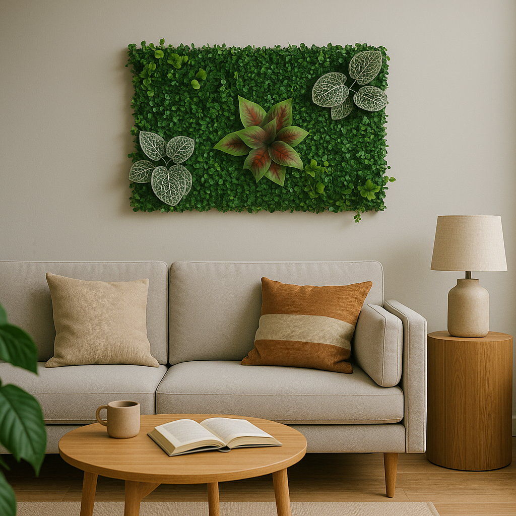 Tableau Végétal Salon- Déco Exotique