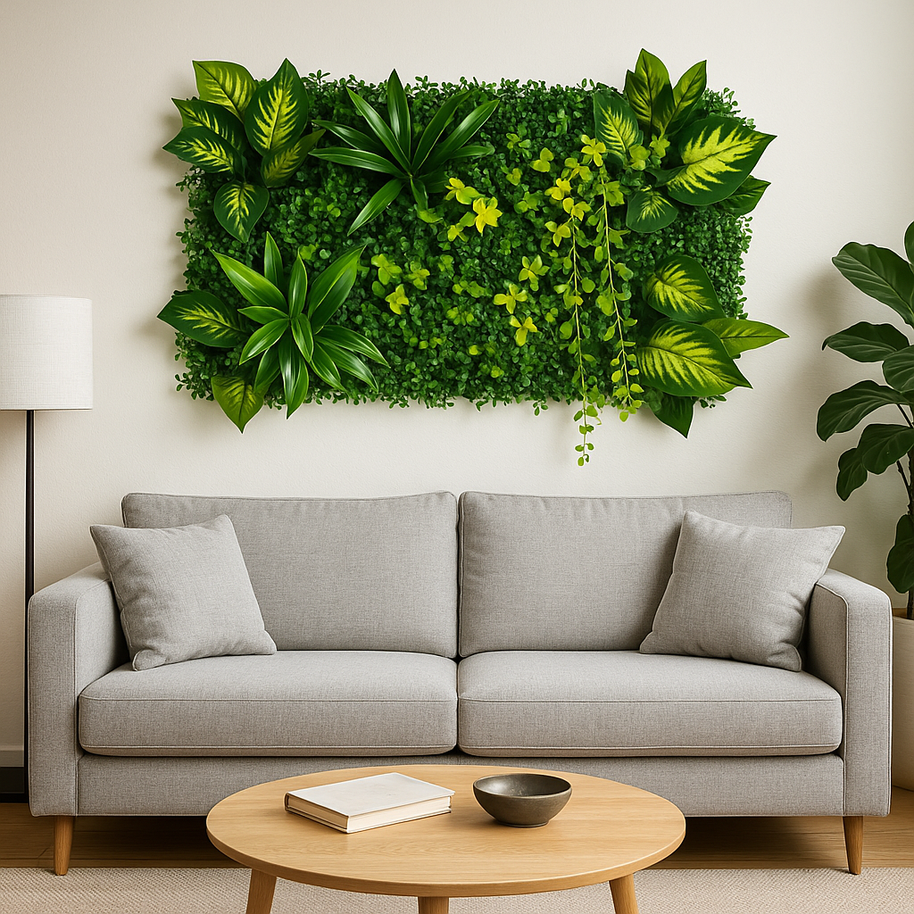 Tableau Végétal Élégant- Déco Exotique