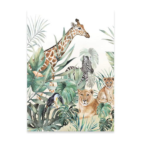 Poster Jungle Terra Déco-exotique.fr