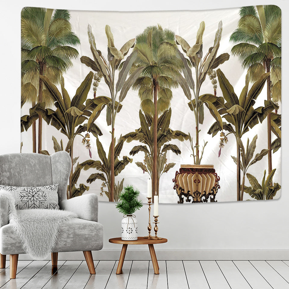 Tenture Murale Jungle Bananier Déco-exotique.fr