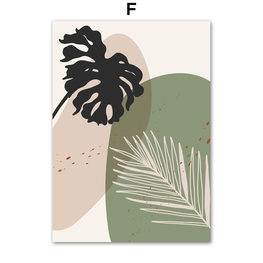 Affiche Tropical Minimaliste Déco-exotique.fr