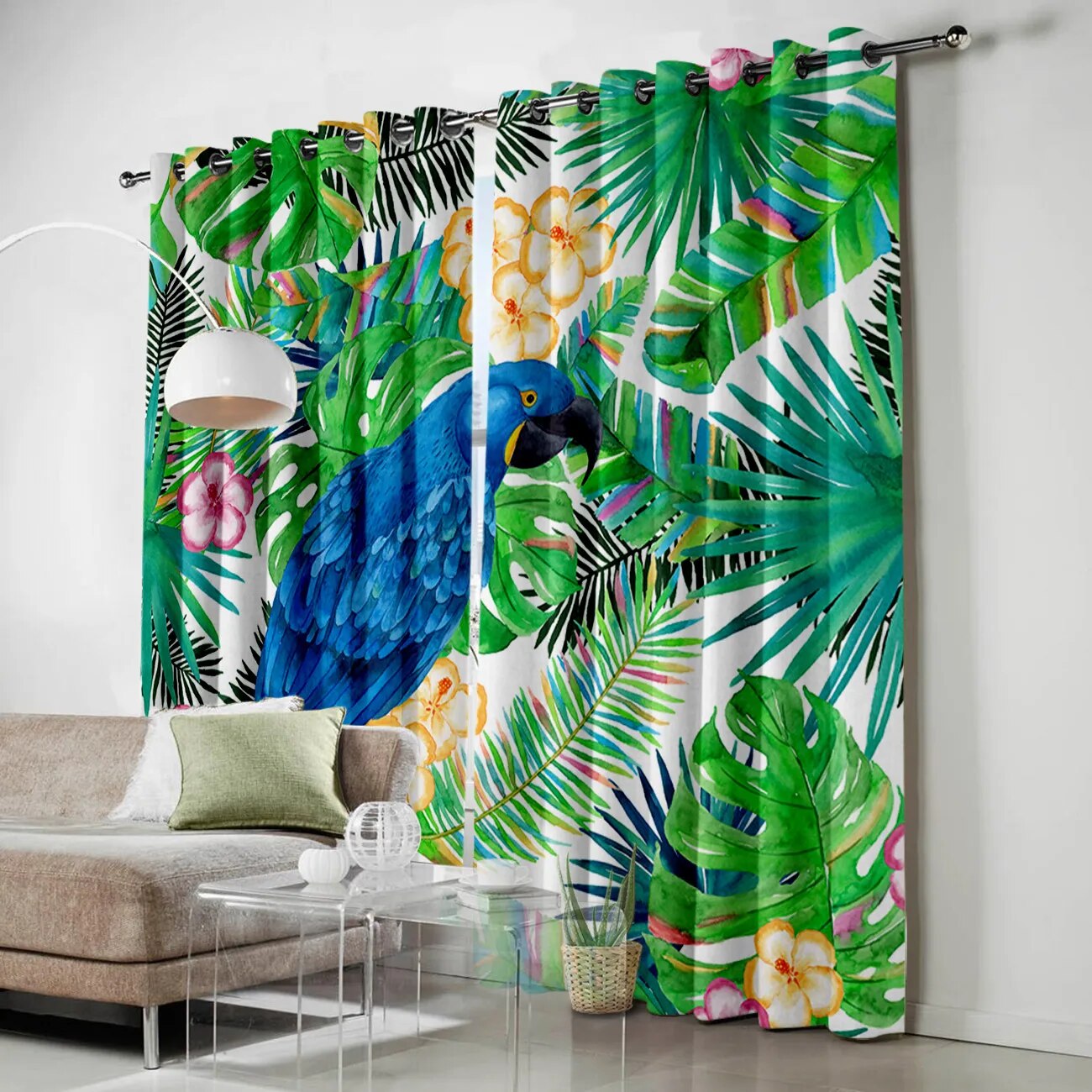 Rideau Tropical Vairani Déco-exotique.fr