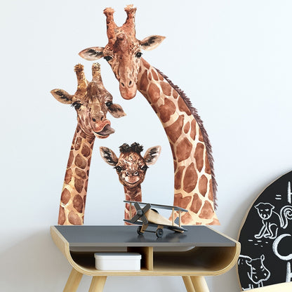 Stickers Girafe Famille Déco-exotique.fr